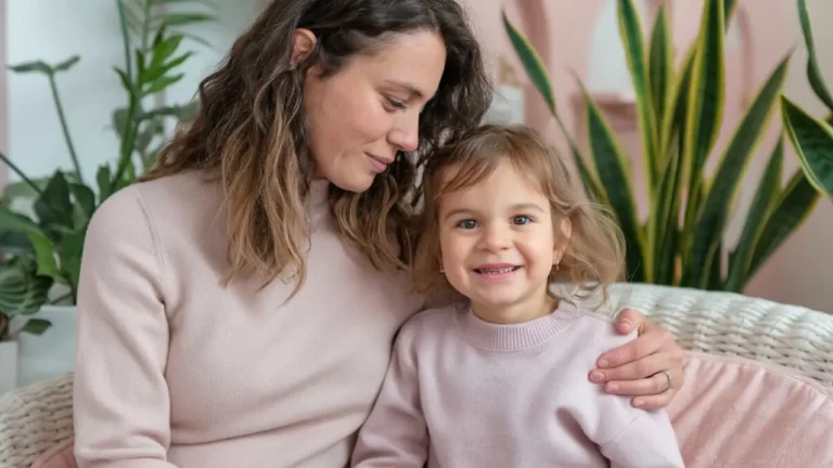 a mother manifesting for her child