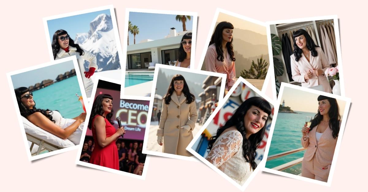 Mia Fox Vision Board to Real Life