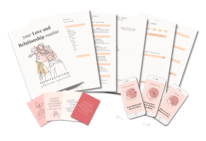 manifestation routine bundle: love & relationship