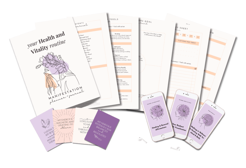 manifestation routine bundle: health & vitality