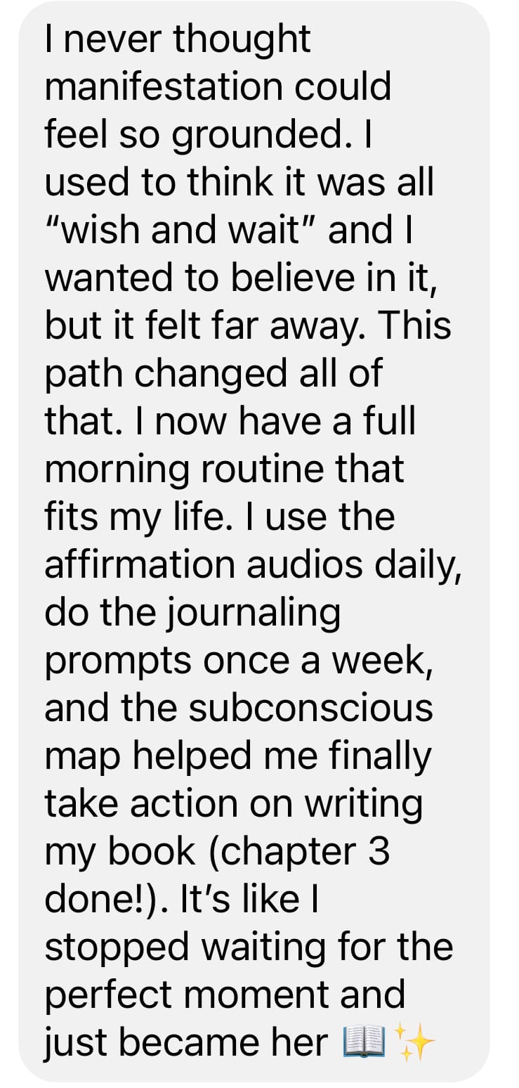 Testimonial Manifestation Practical Path