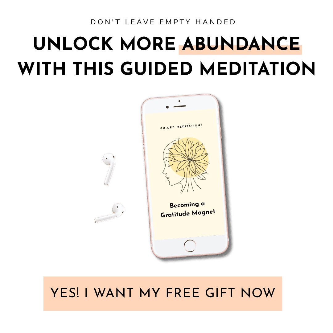 gratitude meditation mockup