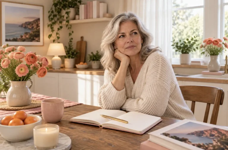 woman practicing gratitude that feels fake