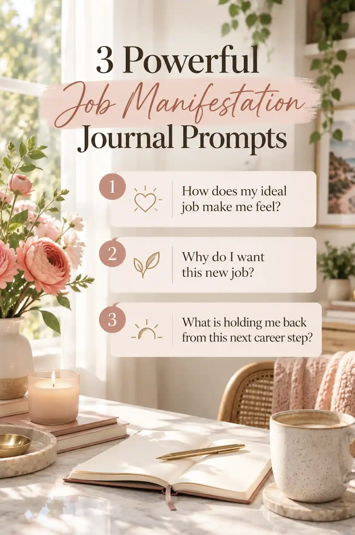job manifestation journal prompts
