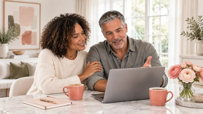 a woman trying to manifest a job for her husband